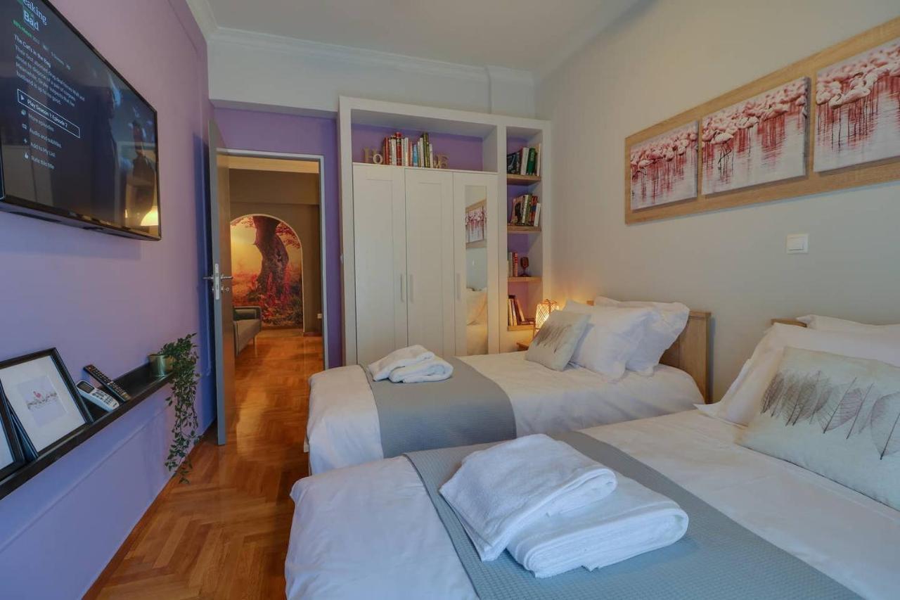 Victoria 5Star / 5Br Bigapt / Sauna / 2Min To Metro Ateny Zewnętrze zdjęcie