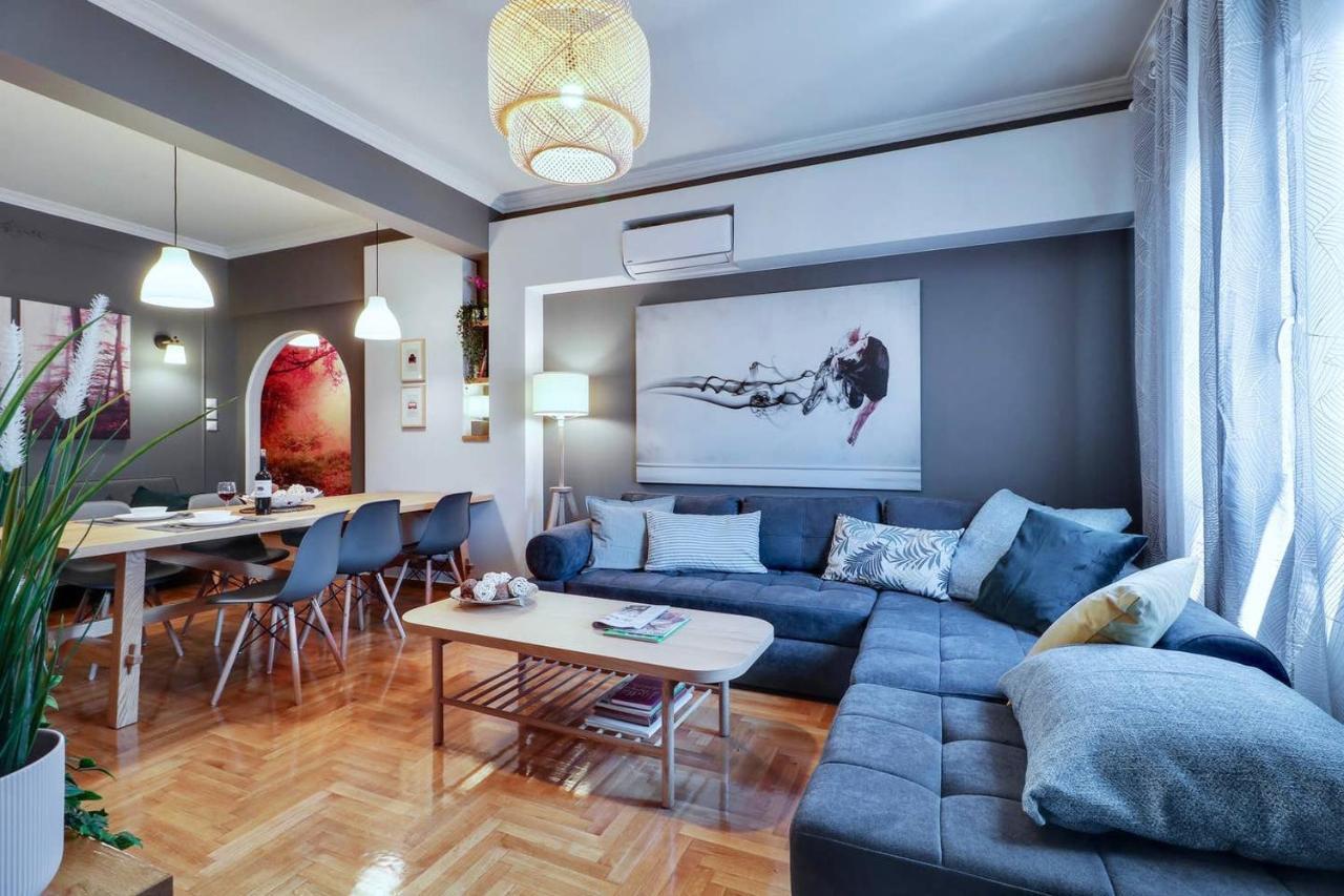 Victoria 5Star / 5Br Bigapt / Sauna / 2Min To Metro Ateny Zewnętrze zdjęcie